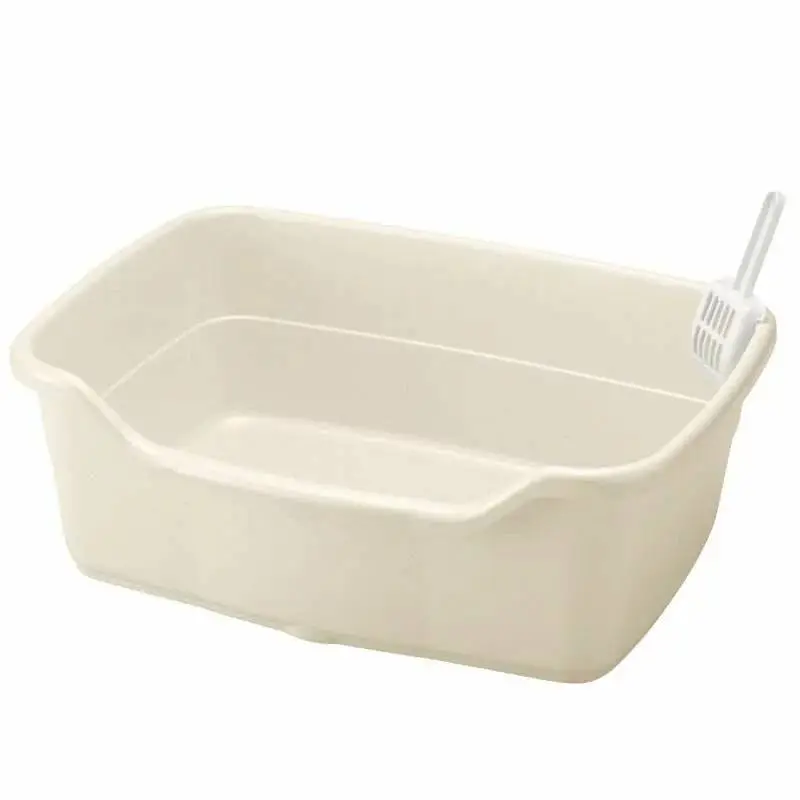 Richell  60cm 特大貓砂盤 (米色)